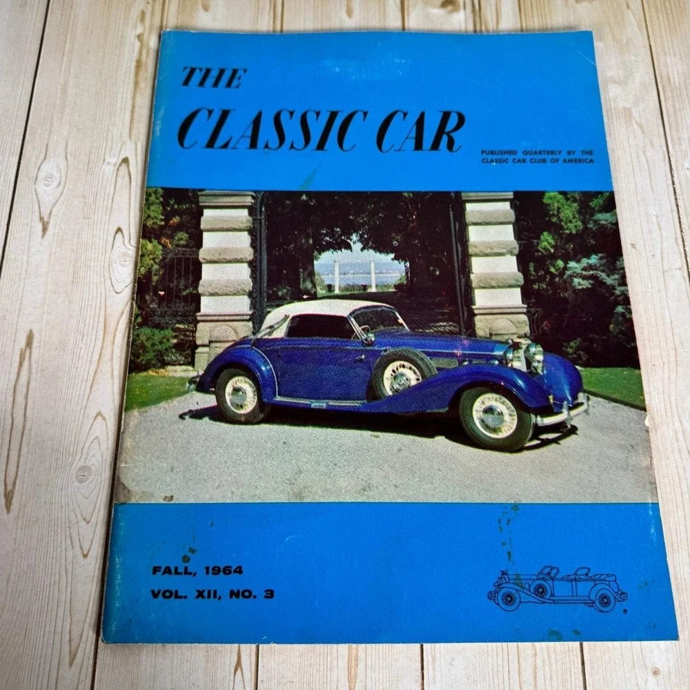 The Classic Car 1964 Full Year Set Vol XII Quarterly Magazines Auto History